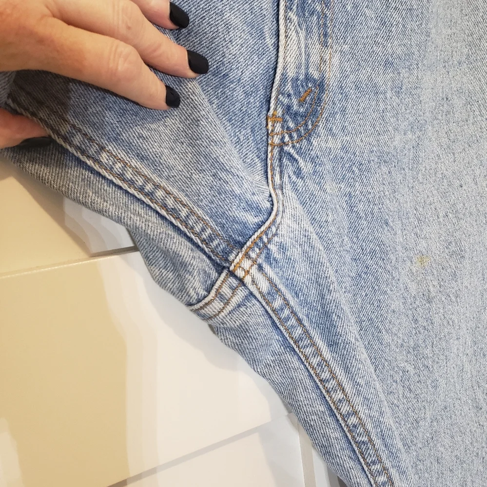 Vintage Levi's Orange Tag High Rise Jeans Lightwash Men's Size 33X30 Relaxed Fit